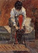 Paul Signac Red silk stockings oil painting
